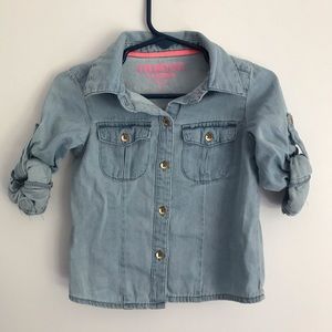 Toddler button up